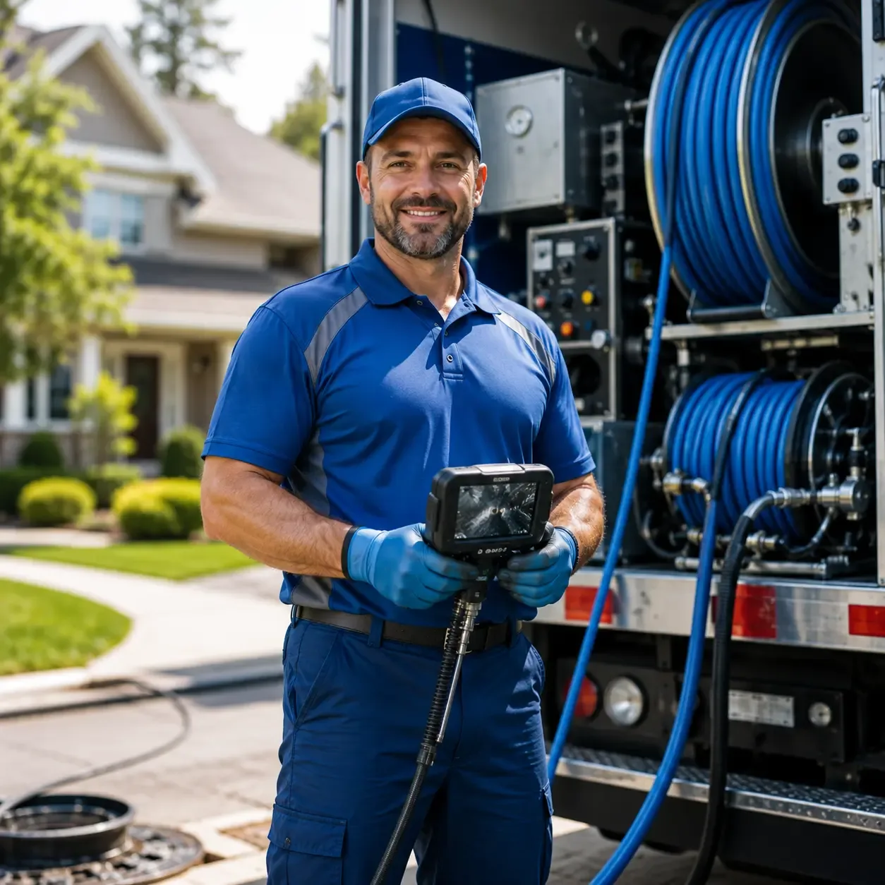 Local outdoor drain cleaning specialists in Cascade, MD